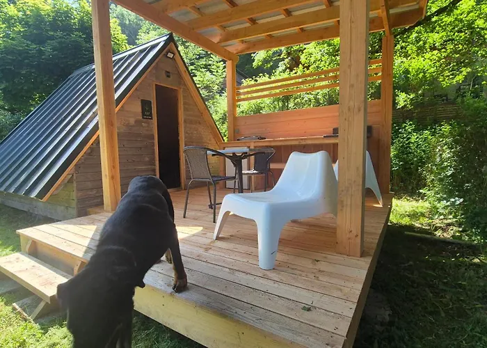 Camping Les Vernieres La Bourboule Sancy
